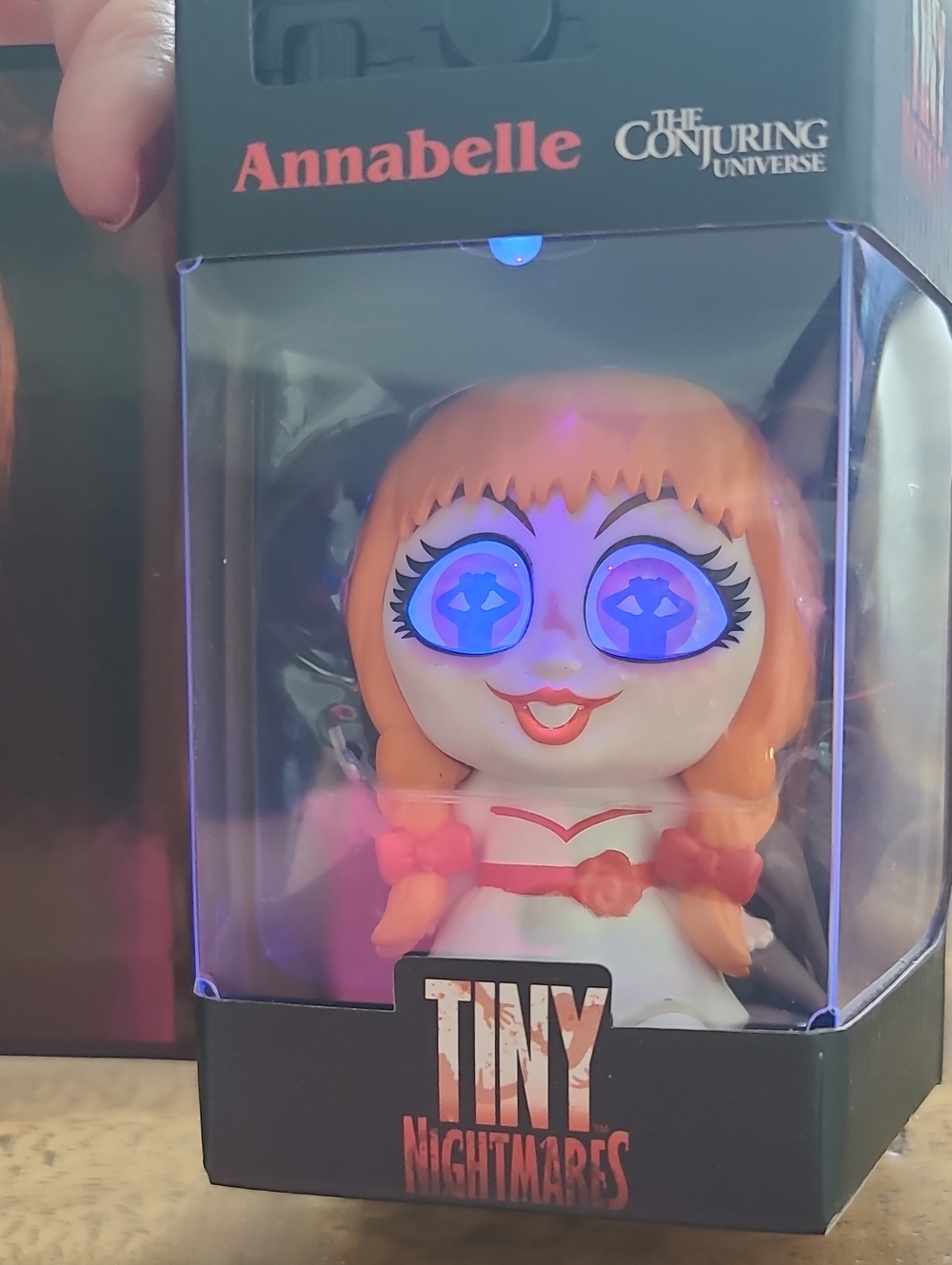 Annabelle Collectible Figure - Rechargabe Black Light Inside